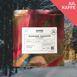 Koppars Julkaffe – kaffebönor gåva