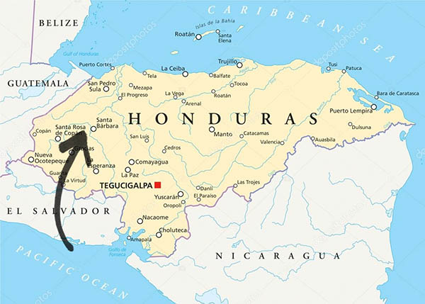 Sydamerikanskt kaffe från Honduras
